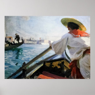 Zorn - på båten av Anders Zorn Poster