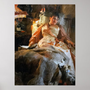 Zorn - Study Lighting (Madame Rikoff) Poster