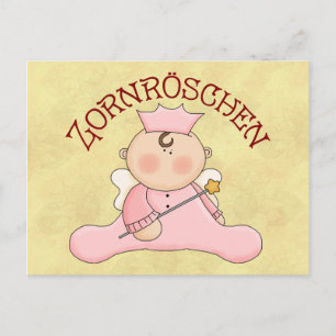 Zornroeschen translates to "Zorns ros" or more acc Vykort