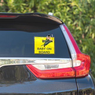 ZORO BABY OMBORD - BIR STICKER KLISTERMÄRKEN