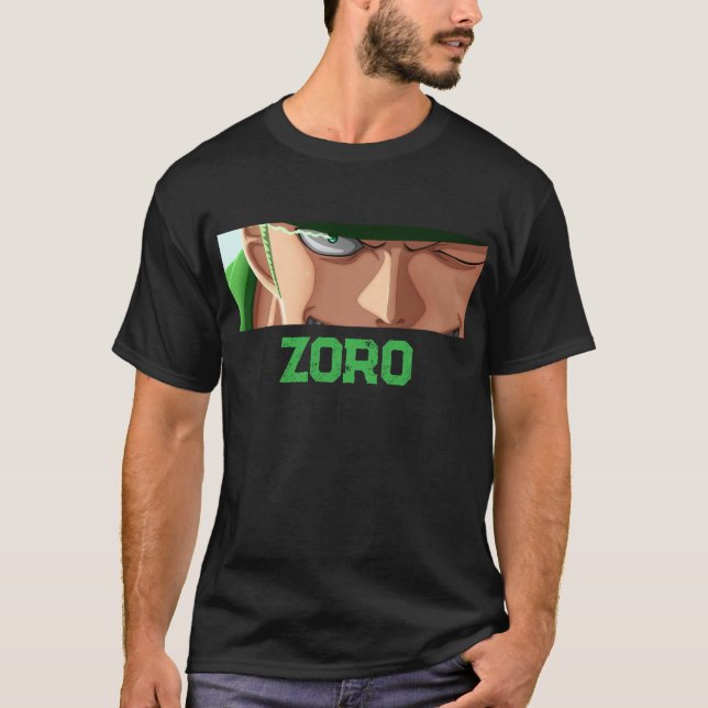 zoro [one piece] -> Roronoa Zoro [One Piece] T Shirt (Framsida)