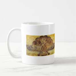 Zoroastrian Faravahar Symbol Kaffemugg