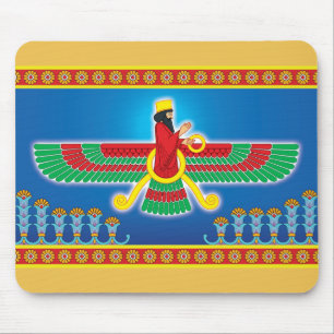 Zoroastrianperser Faravahar Musmatta
