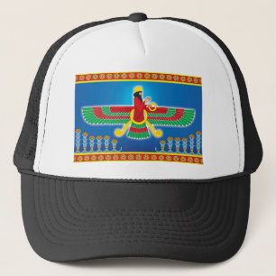 Zoroastrianperser Faravahar Truckerkeps