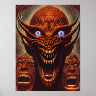 Zoroastriska demoner poster