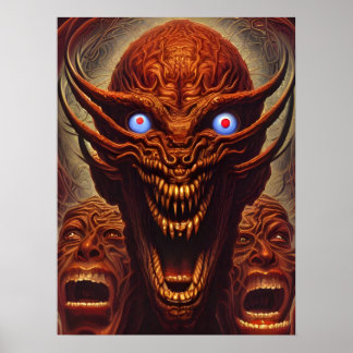 Zoroastriska demoner poster