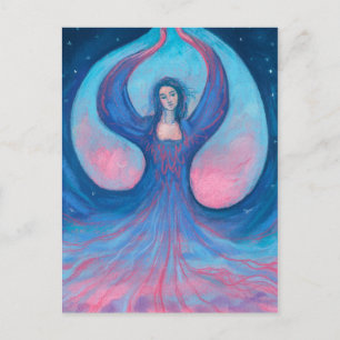 Zorya Dawn Goddess Slavic Folklore Surreal Fantasy Vykort