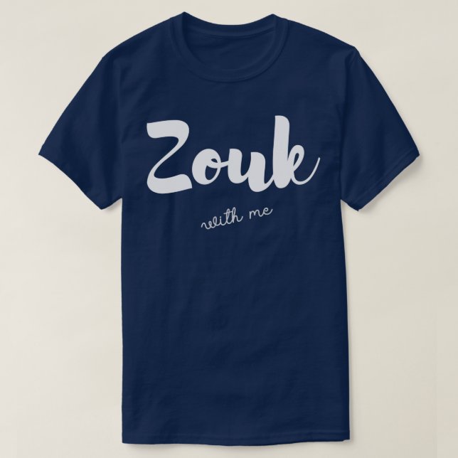 Zouk Design T Shirt (Design framsida)