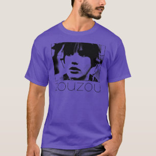 Zouzou 60-talets Fransk Aesthetic T Shirt