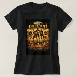 ZOYNK Butik Byggd Annorlunda Inga Lediga Dagar 004 T Shirt