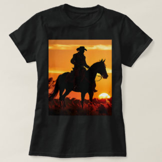 ZOYNK Cowboy Sunset 0023384 T Shirt