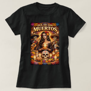 ZOYNK Día de los Muertos 0045402 T Shirt