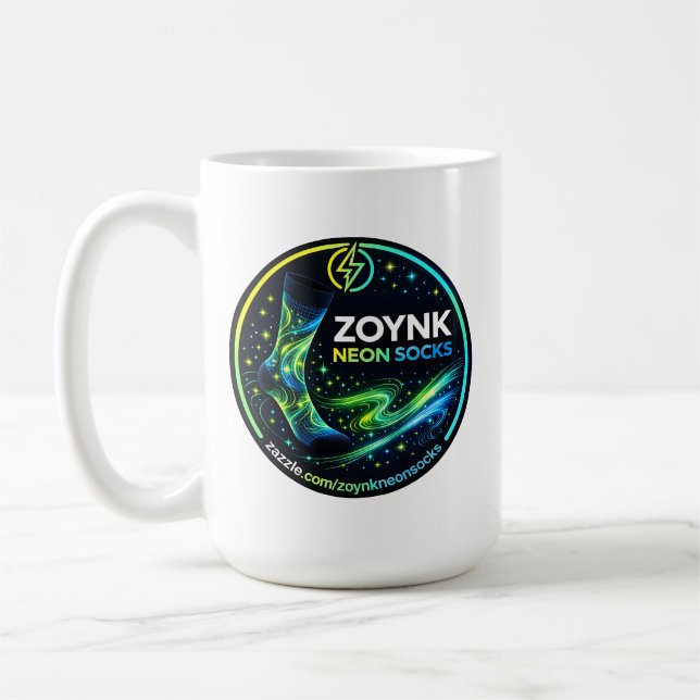 Zoynk Neon Socks Kaffemugg (Vänster)