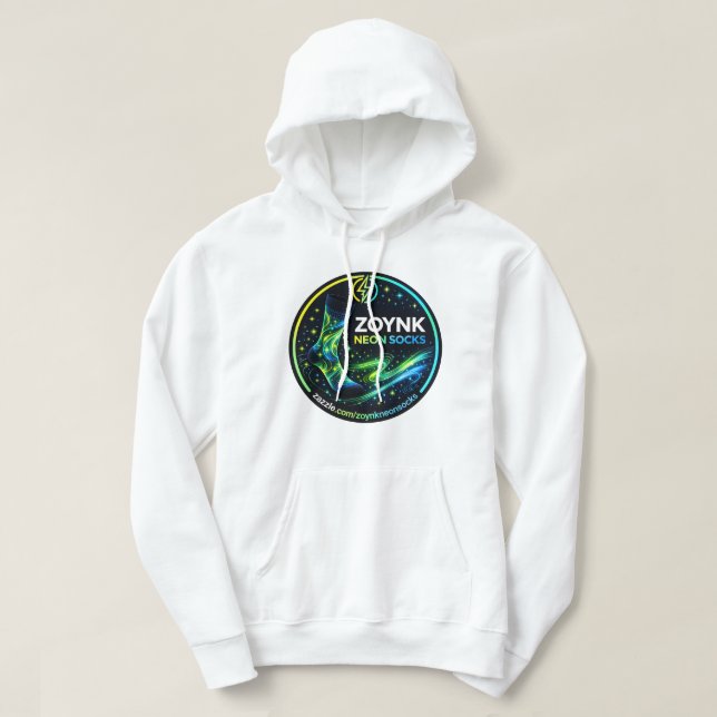 Zoynk Neonsockor Hoodie (Design framsida)