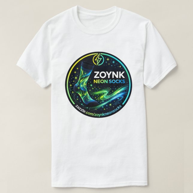 Zoynk Neonsockor T Shirt (Design framsida)