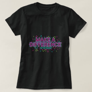 ZOYNK T-Shirt Grafik Gör En Skillnad 0045424