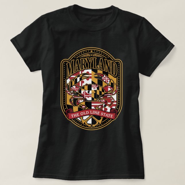 ZOYNK T-Shirt Graphics Maryland 0045232 (Design framsida)