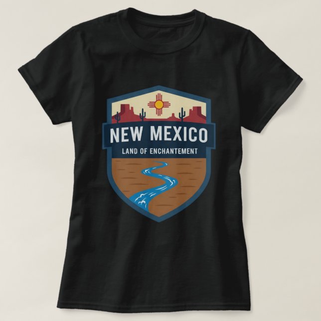 ZOYNK T-Shirt Graphics New Mexico 0045228 (Design framsida)