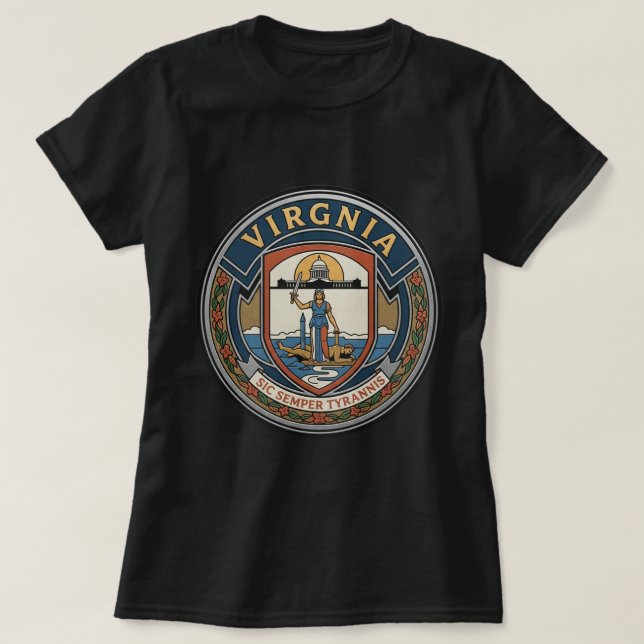 ZOYNK Virginia T Shirt (Design framsida)