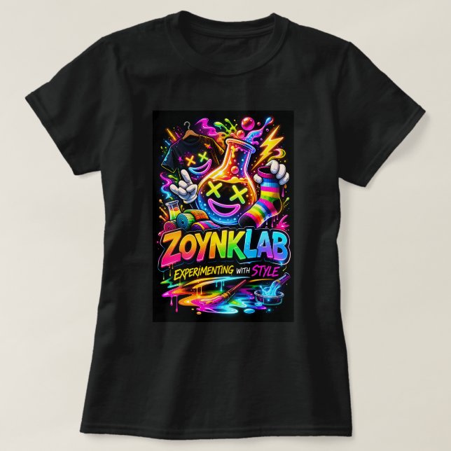 ZOYNKLAB Experiment 0046976 T Shirt (Design framsida)