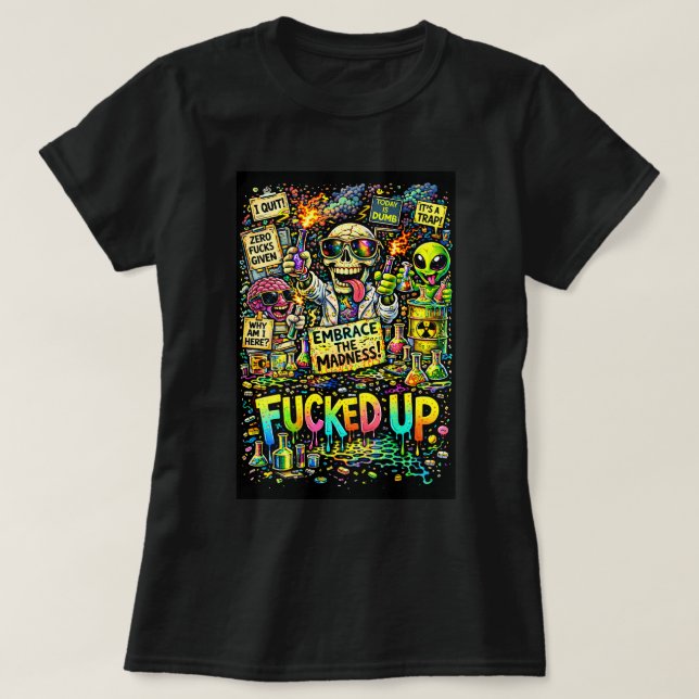 ZOYNKLAB Experiment 0047117 T Shirt (Design framsida)