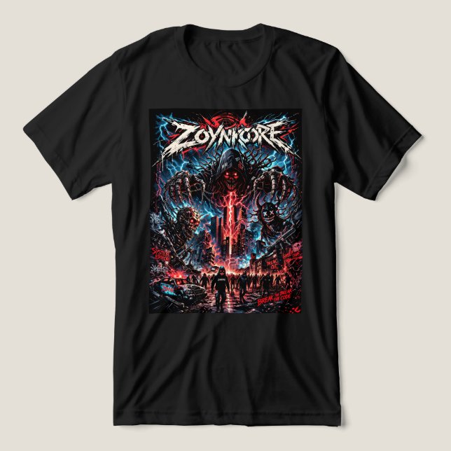 ZOYNKLAB Experiment 0047291 Zoynkcore T Shirt (Design Framsida)