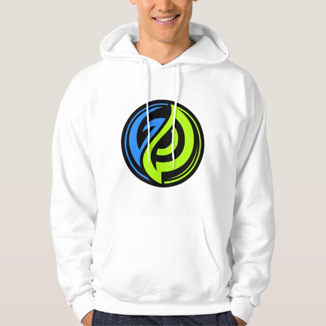 ZOYNKLAB Experiment 0047406 Zoynkcore Logotyp Hoodie (Framsida)