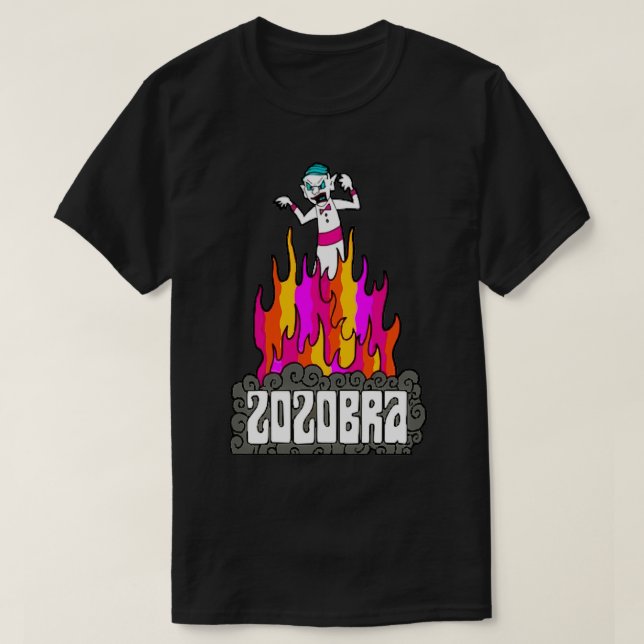 Zozobra the Clown T Shirt (Design framsida)