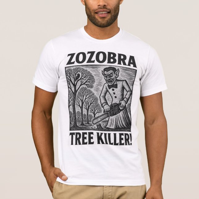 Zozobra Träd Killer T Shirt (Framsida)