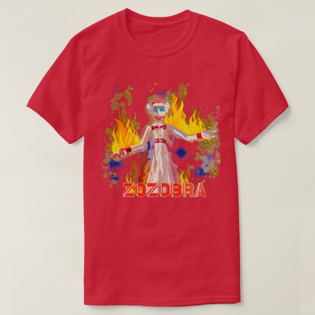 Zozobra Zoroaster Prayer T Shirt (Design framsida)