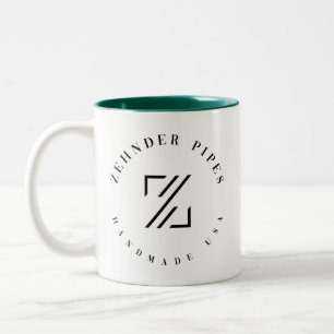 ZP Classic Logotyp 2-tonad Mugg
