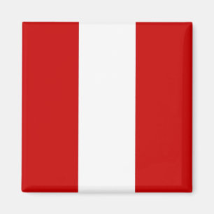 zPE001 PERU-Flagga, Amerika, Fridge Magnet