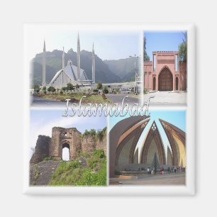zPK013 mosaik of ISLAMABAD, Pakistan, Asien, Fridg Magnet