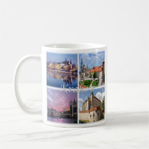 zPL009 KRAKOW, Polen, Europa Kaffemugg