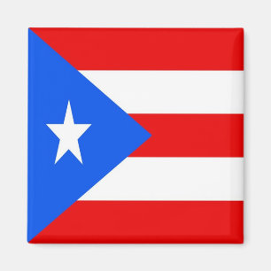 ZPR001 PUERTO RICO, Flagga, Amerika, Fridge Magnet