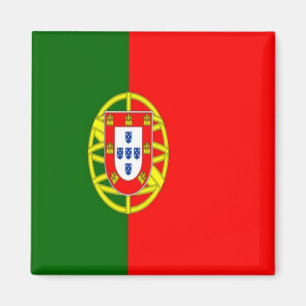 zPT001 PORTUGUESE FLAGGA PORTUGAL, Fridge Magnet
