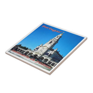 zPT011 SANCTUARY OF FATIMA, Portugal. Kakelplatta