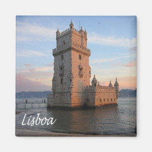 zPT015 LISSABON Torn, Portugal, Europa, Fridge Magnet
