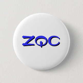ZQC-knapp, blå Knapp