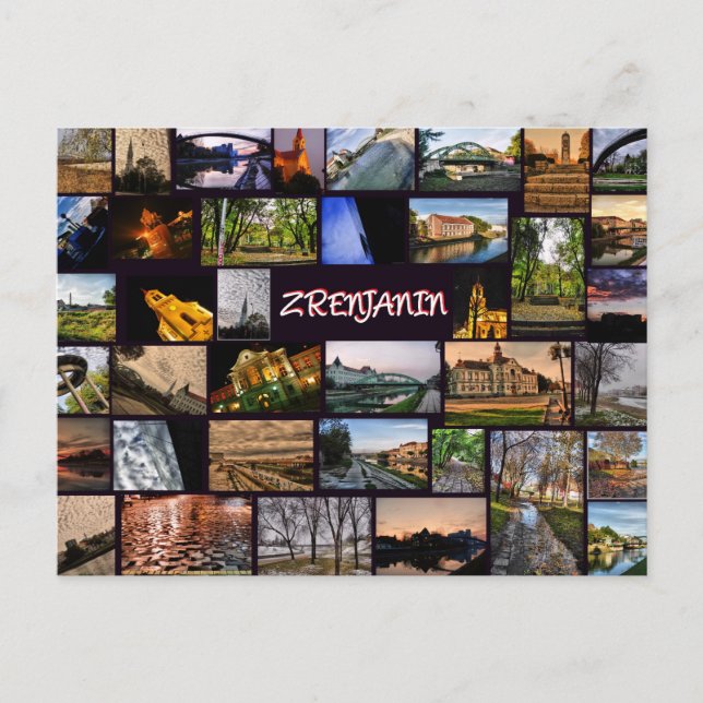 Zrenjanin Vykort (Framsida)