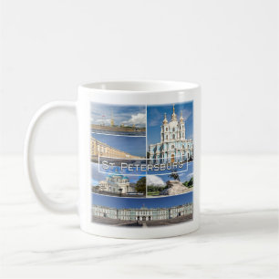 ZRU004 SAINT PETERSBURG, Ryssland, Europa Kaffemugg