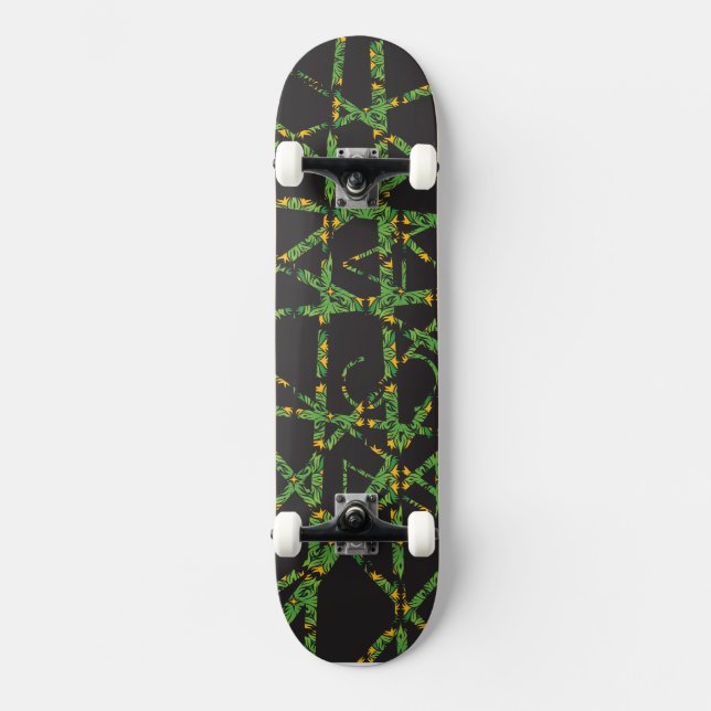 ZSA-skogsbruk Old School Skateboard Bräda 18 Cm (Framsida)