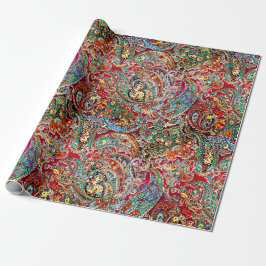 Zsa Zsa Paisley Wrapping Papper Presentpapper