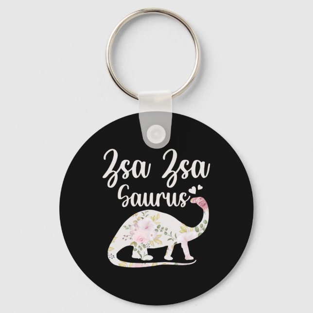 Zsa Zsa Saurus Mormor Mors dag Thanksgiving C Nyckelring (Framsida)