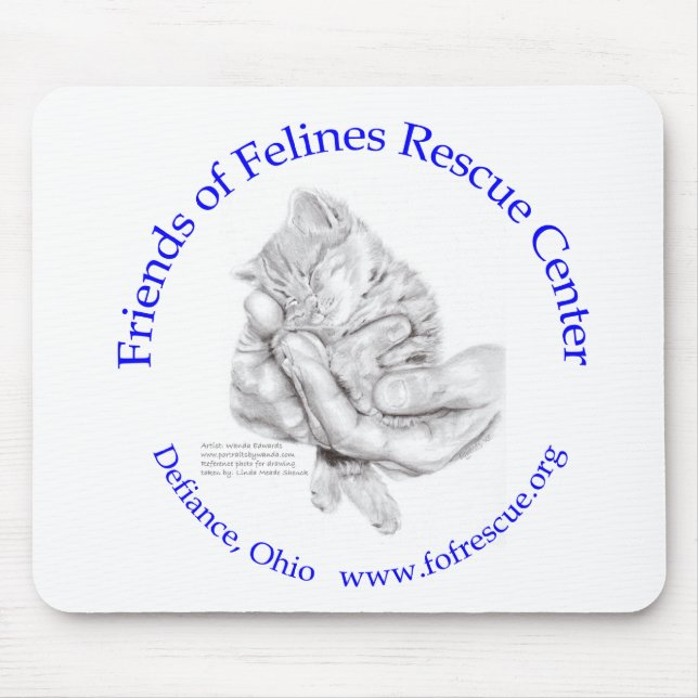 ZsaZsa räcker w-lilatext Musmatta (Framsidan)