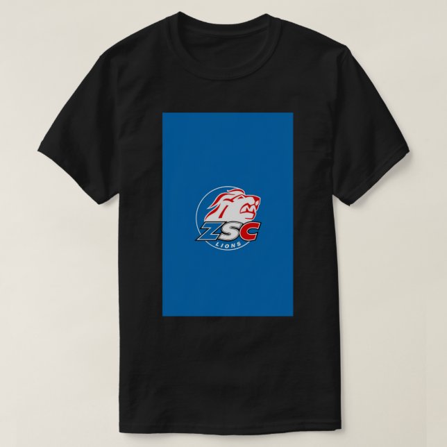 ZSC Lejon Swiss Ice Hockey Sportfantasts Zürich Sw T Shirt (Design framsida)