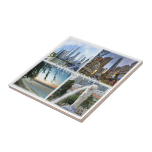 zSG005 SINGAPORE by day LEJON CITY, Asia, Kakelplatta