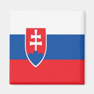 zSK001 SLOVAKISK FLAGGA SLOVAKIEN, Kylskåp Magnet