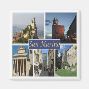 zSM003 SAN MARINO, Europa, Fridge Magnet