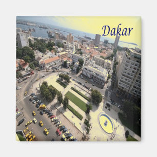 zSN007 DAKAR, Senegal, Afrika, Fridge Magnet